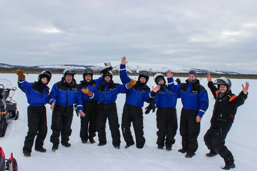 Levi: Snowmobile Safari to the Levi Nature - Photo stops, pauses, and the guide’s pacing