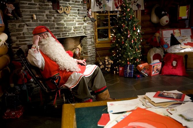 Meet Santa Claus & Santa's Reindeer Ride & Greet Huskies - Crossing the Arctic Circle and meeting Santa’s elves