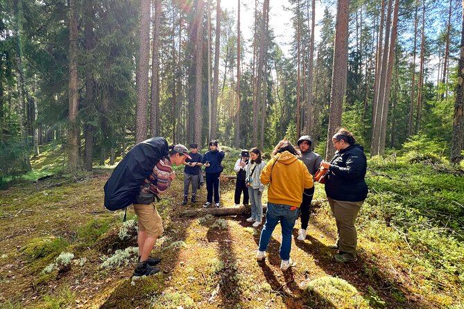 Mushroom Hunting in a National Park - Lakeside Campfire Lunch, Coffee, and Finnish Comfort Food