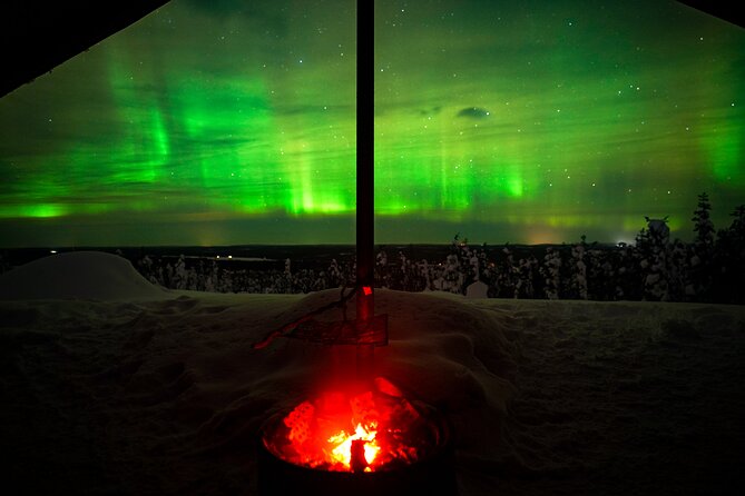 Night Snowshoeing Adventure under the Northern Lights - The real rhythm of a 3-hour Lapland night snowshoe