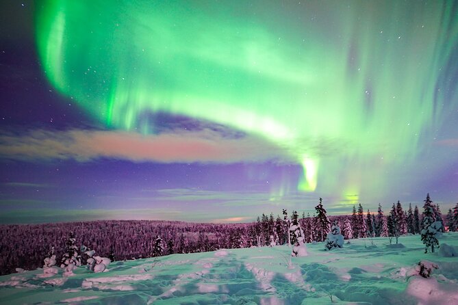 Night Snowshoeing Adventure under the Northern Lights - Where you snowshoe depends on the guide, not a fixed script