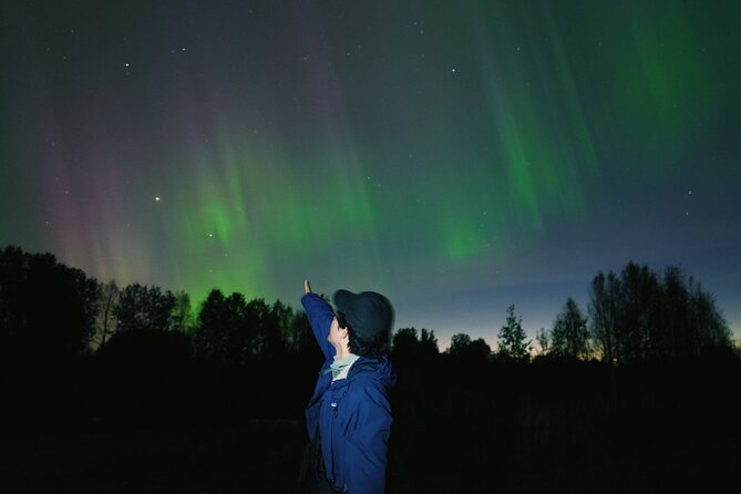 Northern lights hunting photo tour with bbq; small groups - Hotel Pickup, Vans, and the Real Meaning of “Away From City Lights”