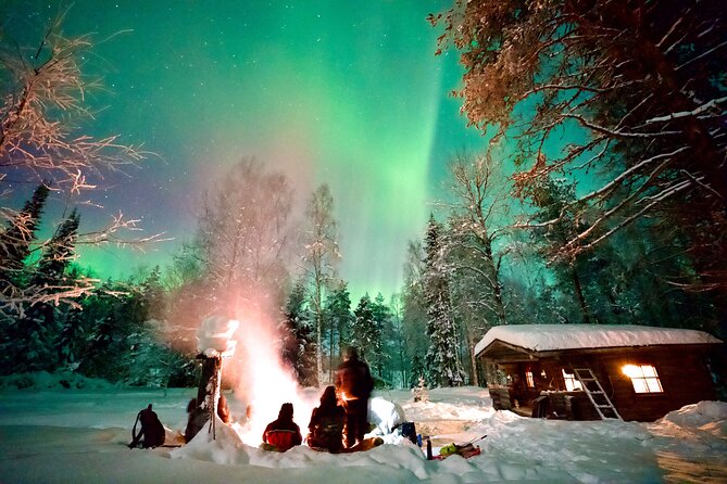 Northern Lights Tour in Atmospheric Cottage - Getting there from the city: pick-up within 10 km, then a short ride