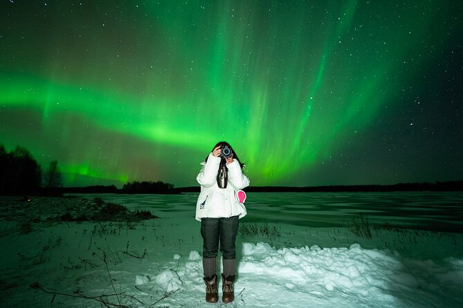 Private Aurora Hunting Tour—Guaranteed Sightings - Rovaniemi Pickup and the 10 km Head Start