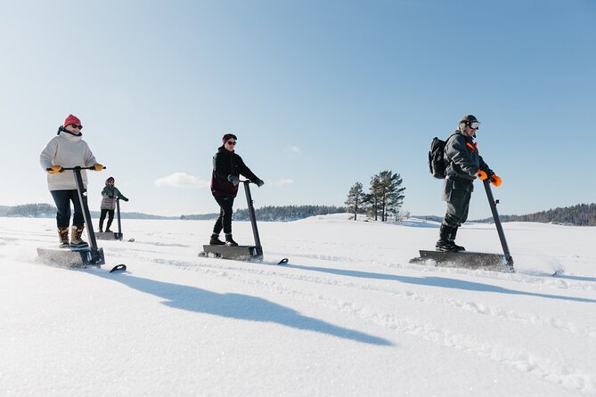 Private Driving Snow Scooters Experience in Finland - Meet Your eLyly Scooter, Then Get Moving Fast