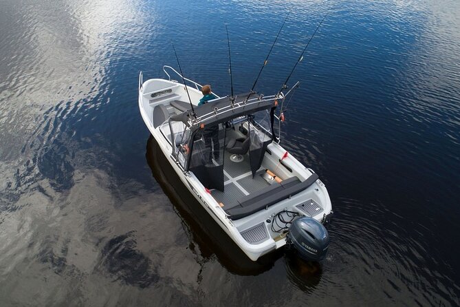 Private Guided Fishing Boat Tour in Rovaniemi - Scenery plus a real river moment: when you add the swim