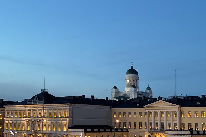 Private Helsinki Sightseeing walking + Car - Senate Square, where the buildings explain the city