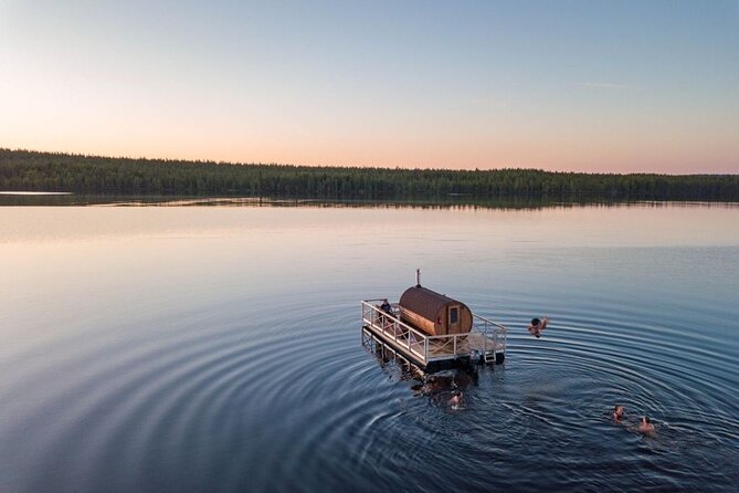 Private Traditional Finnish Sauna Boat Scenic River Cruise - Lake swimming is included, so plan your warm-up and your bounce-back