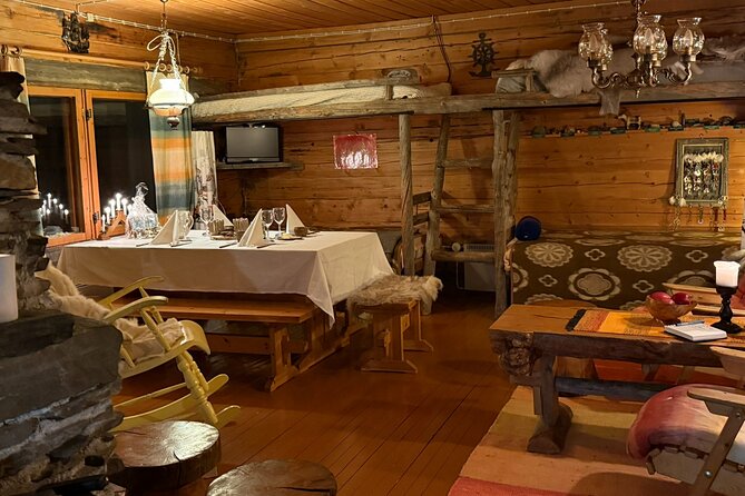 Private Traditional Sauna, Ice Dip and Dinner in the Wilderness - Northern Lights chances during your evening