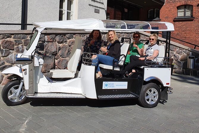 Private TukTuk guided Tour in Helsinki 2,5 hrs - Temppeliaukio Rock Church, inside if you want the full effect