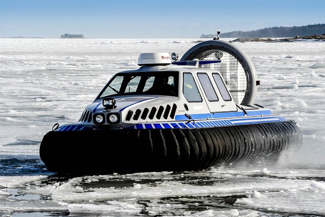 Redrib Ice Experience - Hovercraft or Ice-Breaking Boat: Expect the Route to Adapt