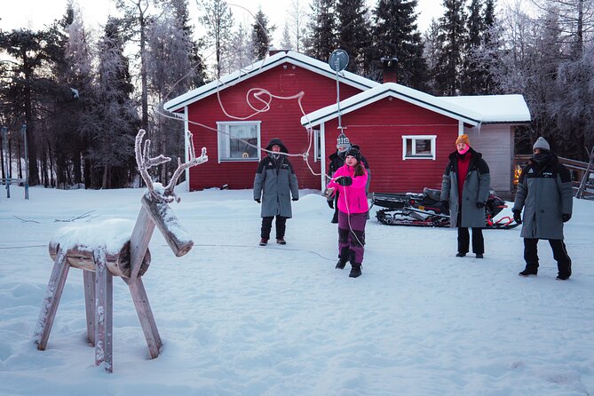 Reindeer Husbandry with Snowmobile Sleigh Ride and Cabin Lunch - Group Size, English, and the Pace You’ll Actually Prefer
