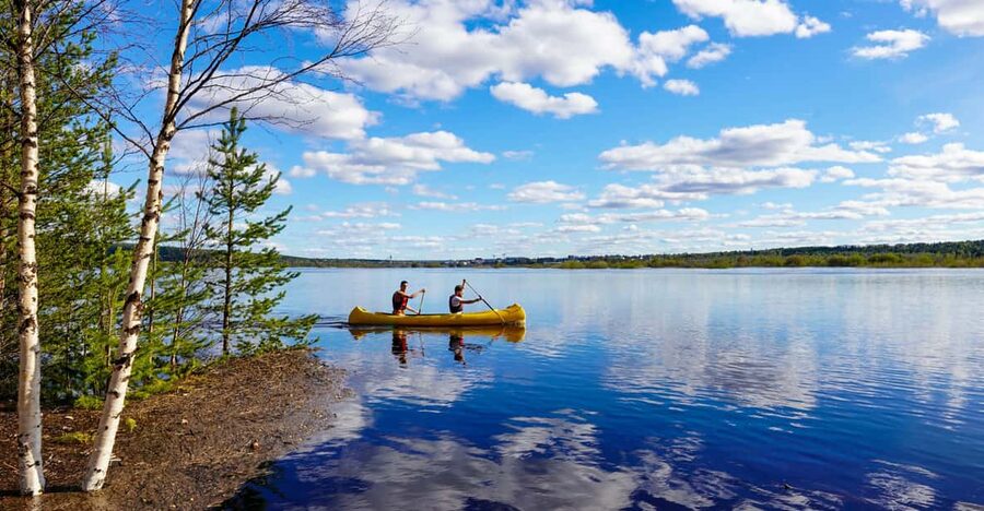 Rovaniemi: All-Day Canoe Adventure - A Full Day of Canoeing on Lapland Waters Near Rovaniemi