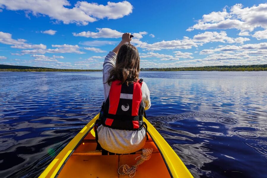 Rovaniemi: All-Day Canoe Adventure - The Safety and Technique Lesson You Get Before You Go