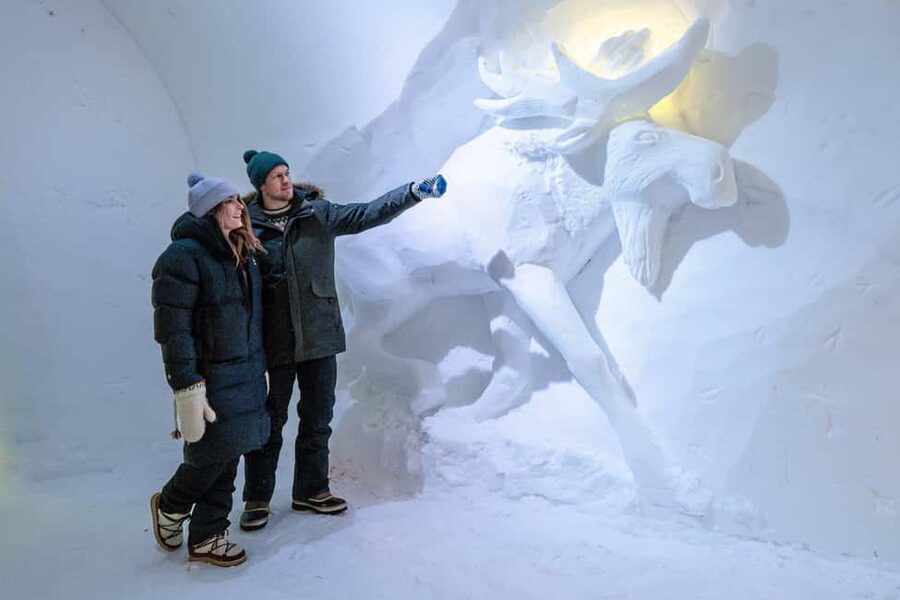Rovaniemi: Arctic Snow Hotel Tour - Inside the Arctic SnowHotel: the 45-minute guided tour