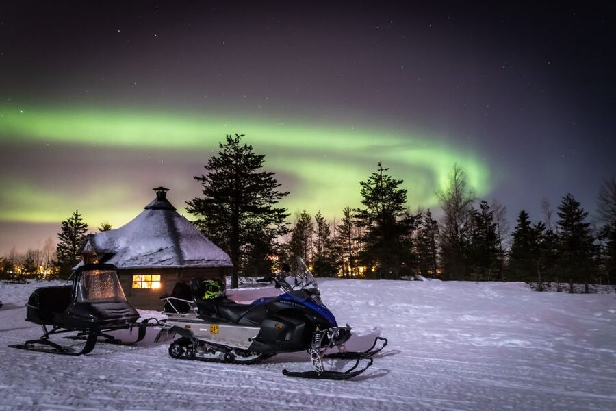 Rovaniemi: Aurora Borealis Snowmobile Safari with Campfire - Aurora Reality Check, Cloudy Nights, and Photo Help