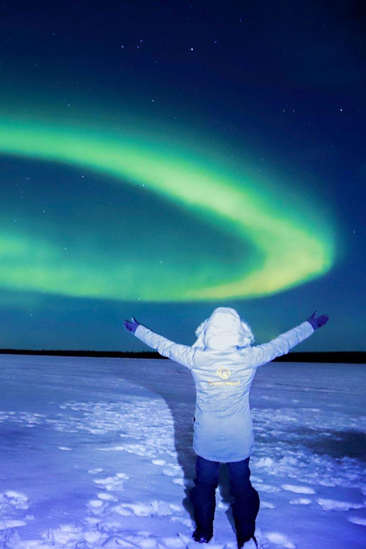 Rovaniemi: Aurora Borealis Trip – Autumn - Campfire Lappish picnic: warmth is part of the plan