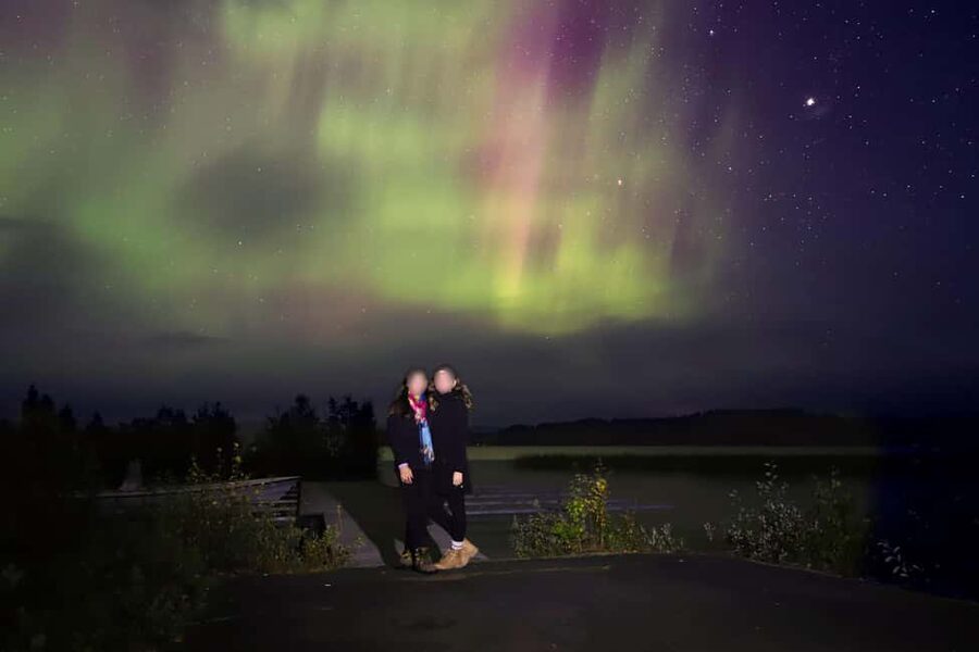 Rovaniemi: Aurora Hunting Tour with Photography by Van - Price and value: what $136 buys you in the real world