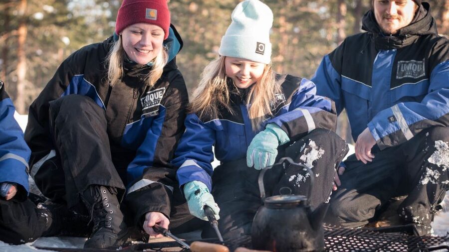 Rovaniemi: Family Snowmobile Safari with Campfire and Snacks - Pickup points that actually reduce stress before you ride