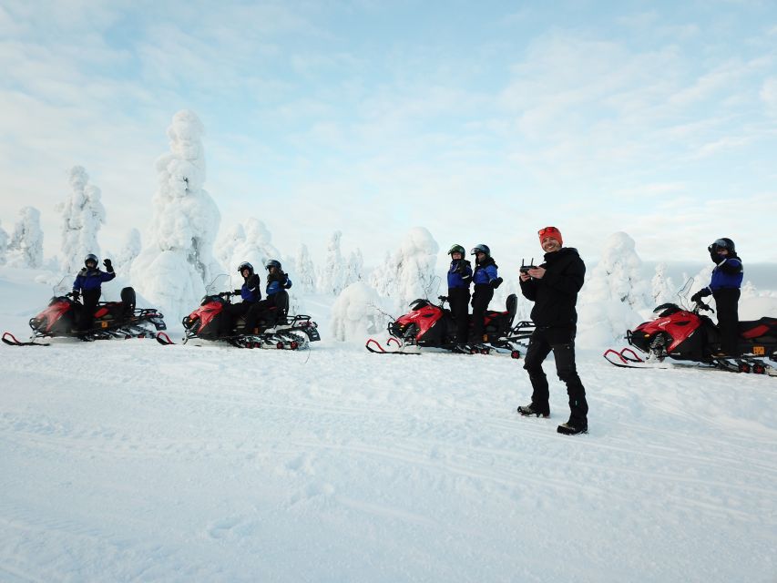 Rovaniemi: Full-Day Snowmobile Safari into the Wilderness - Riding Through Thick Forests, Frozen Lakes, and Rivers