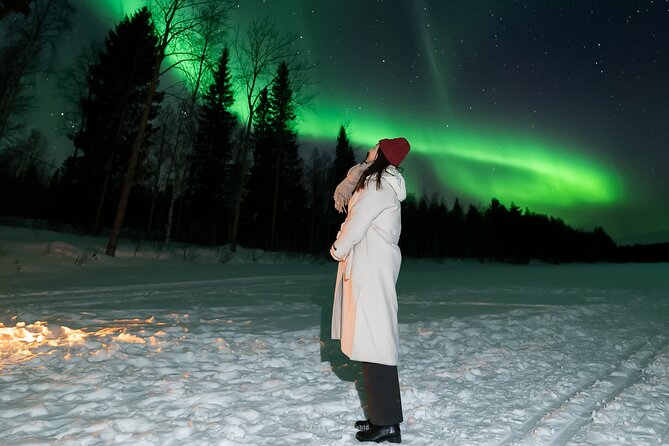 Rovaniemi: Genuine Aurora Hunting with Unlimited Pro Photos - The night flow: how you ride, wait, and move to better skies