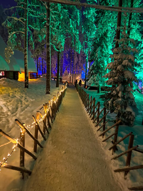 Rovaniemi: Guided Tour of Santa Claus Village - Passing the Arctic Circle line for the leap and certificate