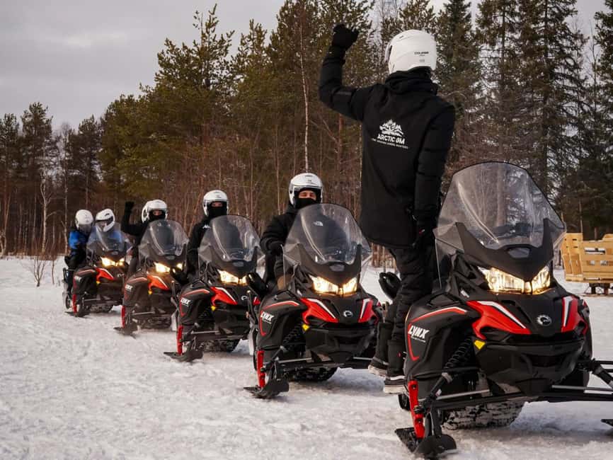 Rovaniemi: Guided Wilderness Snowmobile Safari & Barbeque - Entering Lapland Off the Usual Track