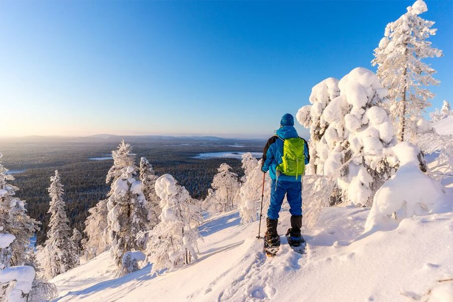 Rovaniemi: Hiking and Snowshoeing Adventure in Lapland - How the Route Feels: Frozen Lake Steps and Moderate Uphill Sections