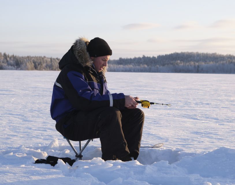 Rovaniemi: Ice-Fishing like a Finn - Drilling the Hole and Learning What Bites Look Like