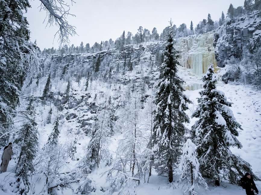 Rovaniemi: Korouoma Canyon & Frozen Waterfalls Tour with BBQ - Where the views actually hit: frozen falls, icicle stops, and photo time
