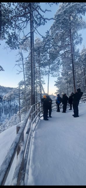 Rovaniemi: Korouoma Frozen Waterfalls Hike & Hot BBQ Lunch - Frozen waterfall country near Rovaniemi