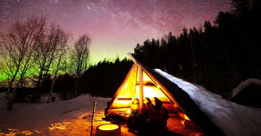 Rovaniemi: Lapland Northern Lights Tour with BBQ - The drive into the dark: forests, time, and anticipation