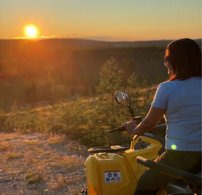 Rovaniemi: Midnight Sun, ATV Ride During The Golden Hour - The 4-hour plan: hotel pickup, a full evening arc, then back to town