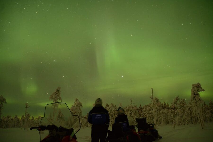 Rovaniemi: Night Snowmobile Tour - The Snowmobile Driving Lesson: Your Confidence Booster
