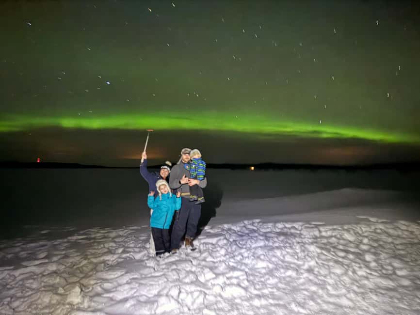 Rovaniemi:Northern Lights Hunt in Lapland Wilderness - Campfire storytelling with Michael: folklore plus science