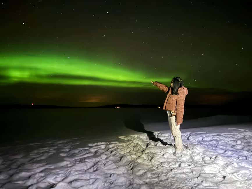 Rovaniemi:Northern Lights Hunt in Lapland Wilderness - Staying warm without killing the vibe