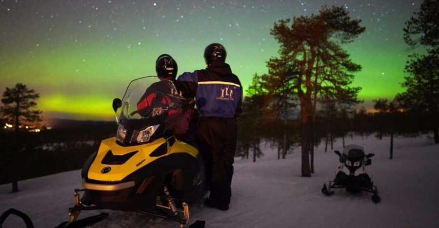 Rovaniemi: Northern Lights Snowmobile Hunt - Finding the departure spot in Rovaniemi fast