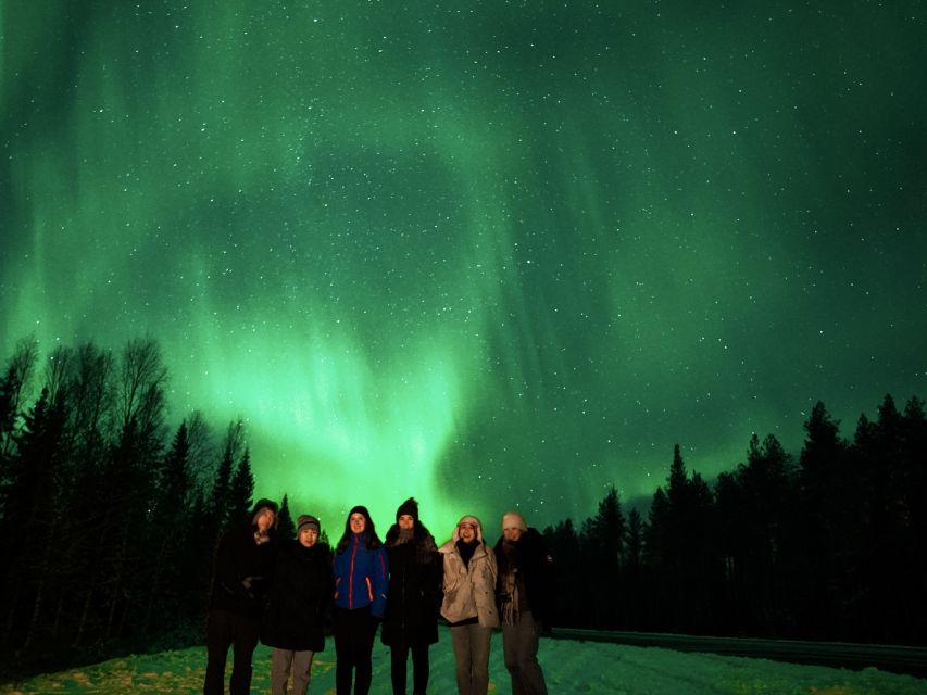 Rovaniemi: Northern Lights Tour with Guaranteed Sightings - Stops and scenery, where you actually go outside Rovaniemi
