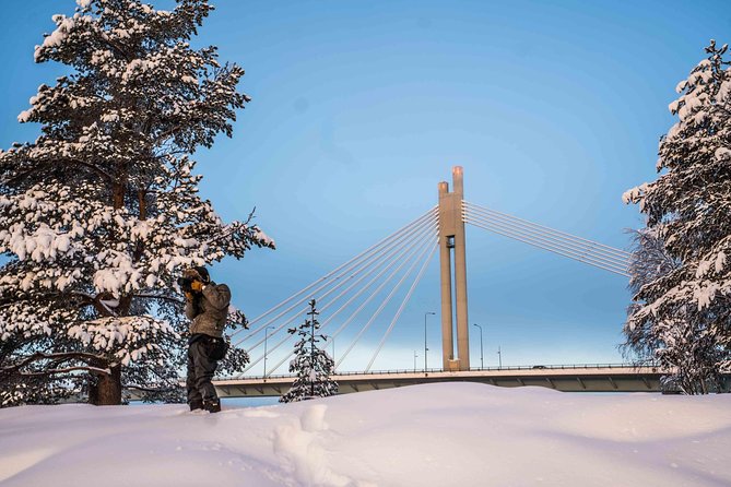 Rovaniemi photography tour - The photo delivery: 10-15 edited images by email, with a password