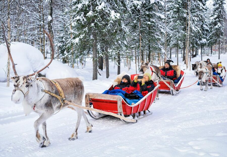 Rovaniemi: Reindeer Sleigh Ride with Hot Drink and Cookies - Gear and Comfort, Snow Boots and Cold-Weather Reality