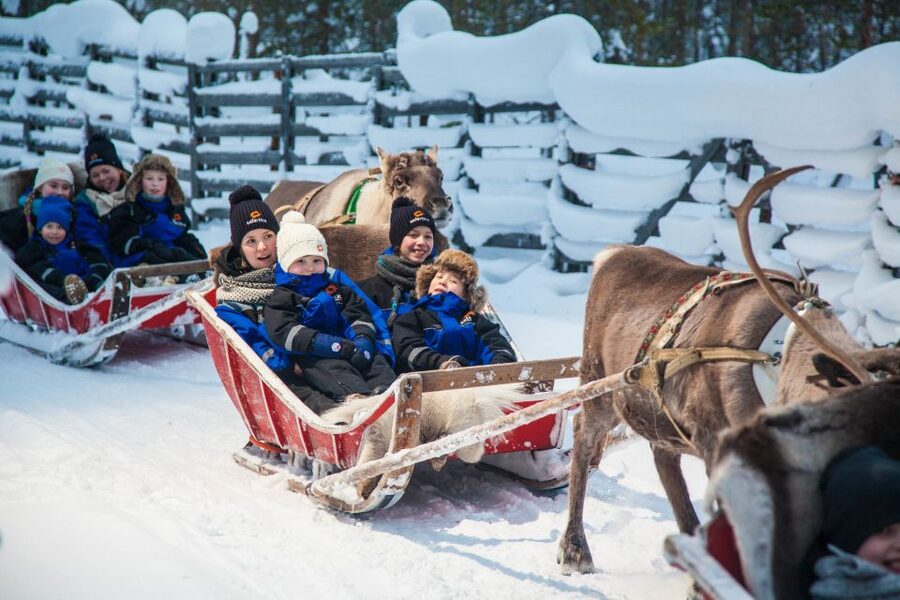 Rovaniemi: Santa’s Village & Snowmobiling to Reindeer Farm - Santa’s Village in Rovaniemi: meet Father Christmas, mail, and the real vibe