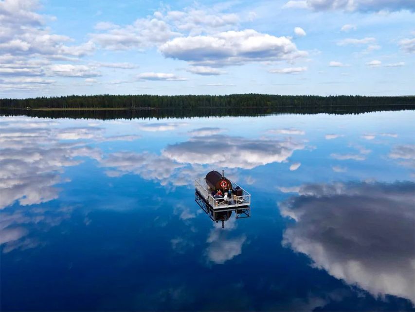 Rovaniemi: Sauna Boat Scenic Lake Cruise - Step-by-step: what happens during the sauna bath