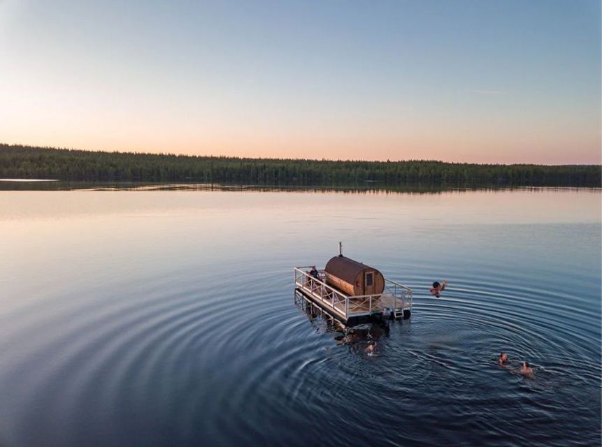 Rovaniemi: Sauna Boat Scenic Lake Cruise - Blueberry juice, slippers, and the comfort details that matter