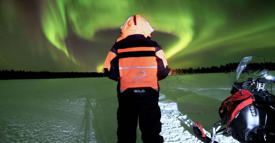 Rovaniemi: Search for Northern Lights Snowmobiling Trip - Pickup around Rovaniemi, then straight to Wild Nordic