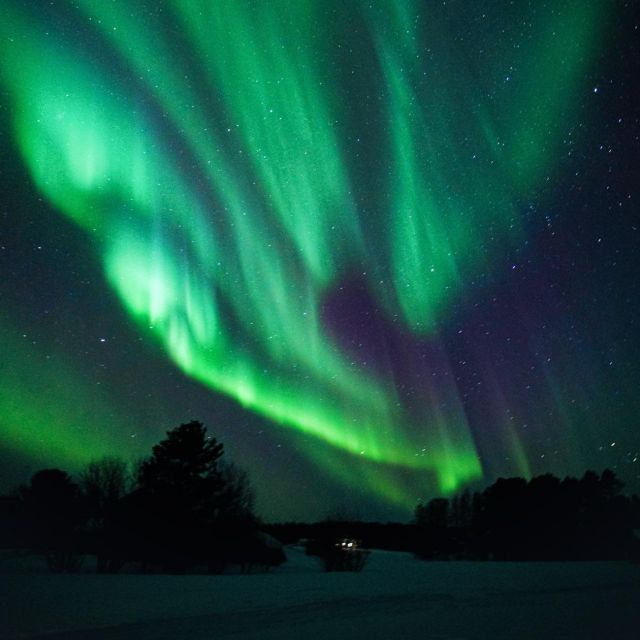 Rovaniemi: Small Group Aurora Hunt-full money back guarantee - A typical night’s flow: pickup, hunt, spot changes, then back to Rovaniemi