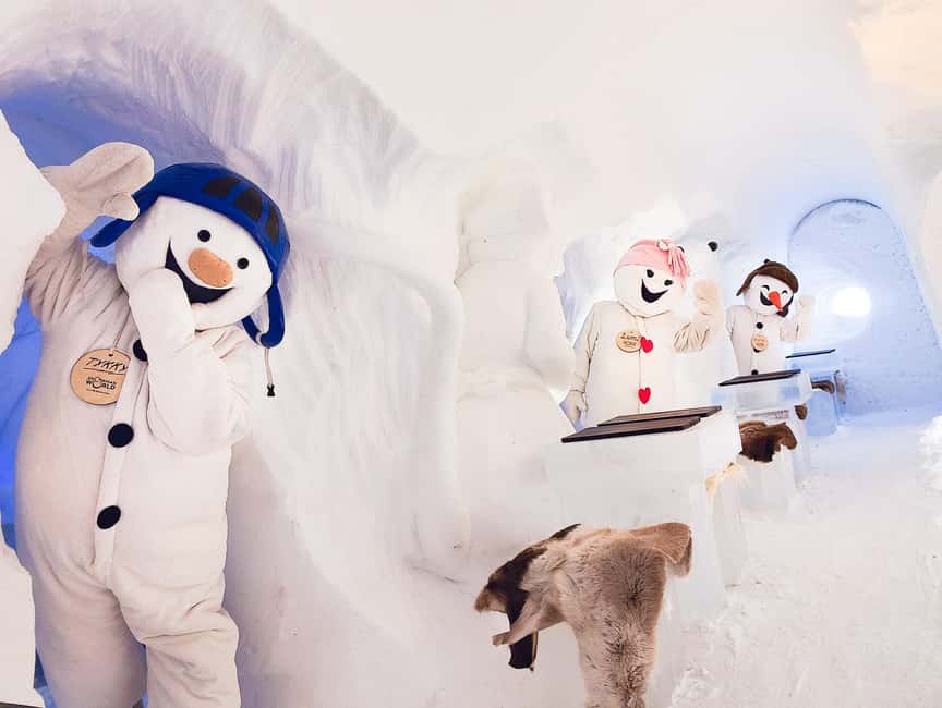 Rovaniemi: Snowman World Entrance Ticket - The Big Hits: Tube Hill, Icy Slides, and the Snow Labyrinth