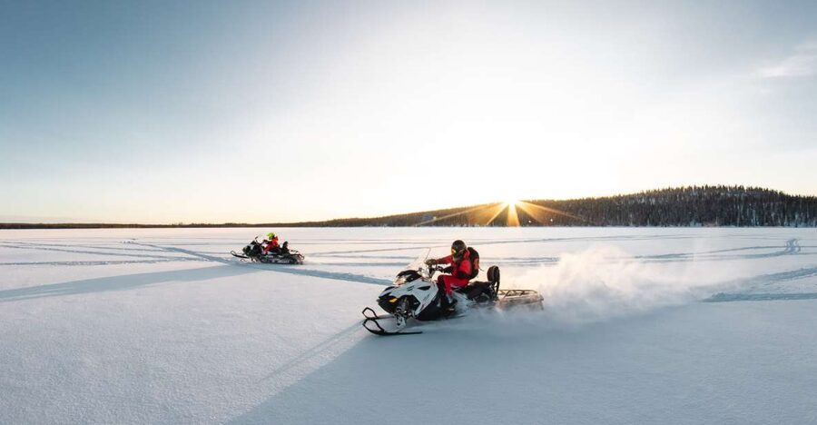 Rovaniemi: Snowmobile and Ice Fishing Adventure with Lunch - Key things you will notice right away