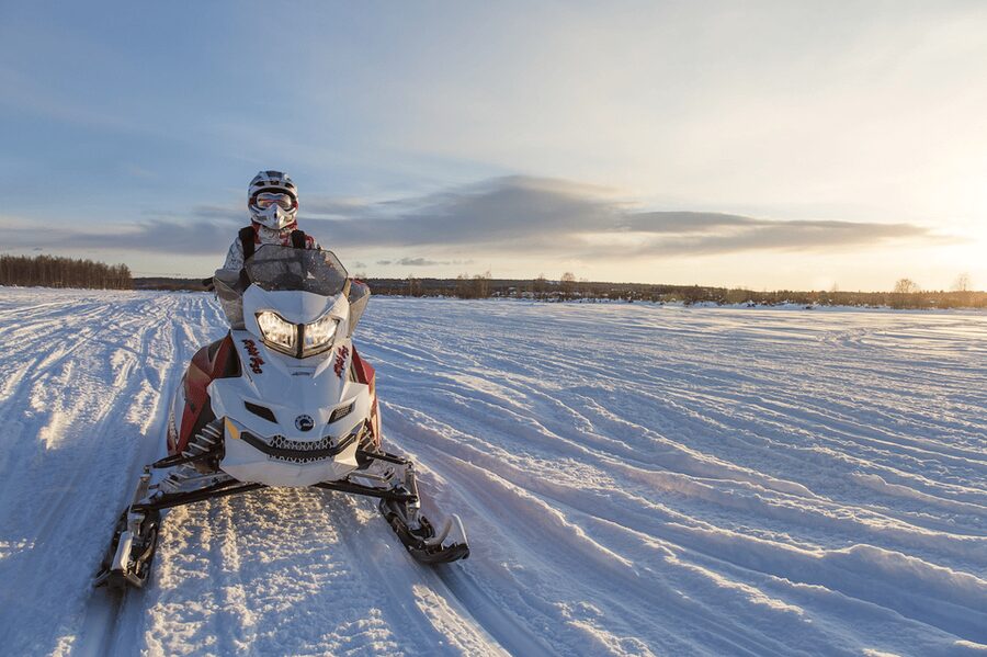 Rovaniemi: Snowmobile Sprint Safari - Getting from Rovaniemi to the snowmobile safari base