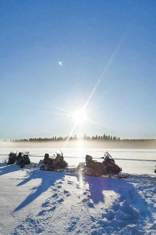 Rovaniemi: Snowmobiling and Ice Fishing - Why This Combo Works: Snowmobile Over Ice, Fish by Fire