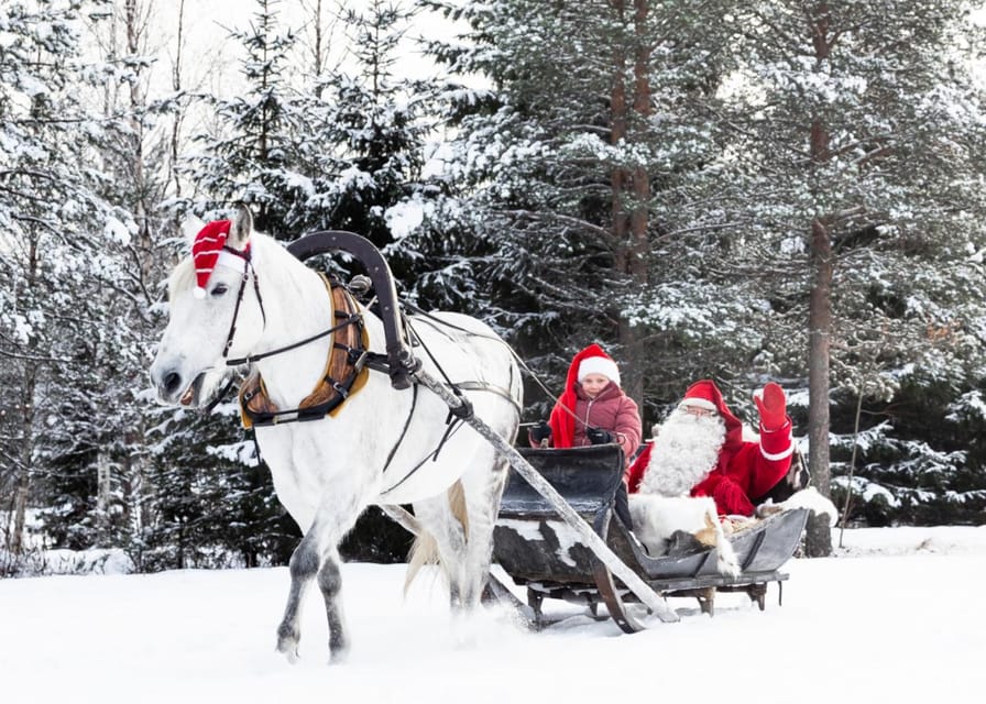 Rovaniemi: Traditional Finnhorse Sleigh Ride at SCV (3km) - Santa’s Secret Forest time, without the chaos